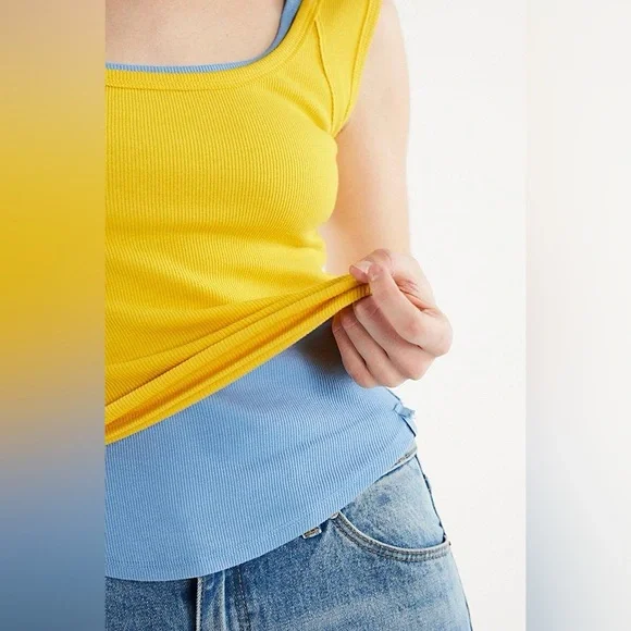 NWT! Free People We The Free Hummingbird Tank Sz Small & Medium - Picture 3 of 4